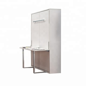 Good Quality Space Saving <strong>Wall</strong> Bed Cheap Murphy Bed with Office <strong>Desk</strong> - Product Image 4