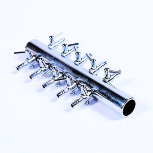 10 Way Air Flux Ligne de Commande <span class=keywords><strong>En</strong></span> Acier Inoxydable Valve <span class=keywords><strong>Aquarium</strong></span> Fish Pompe <span class=keywords><strong>Tube</strong></span> 4/6mm - Product Image 1
