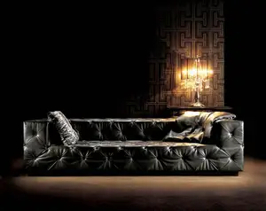 Bisini Chất Lượng Cao Da Bò Sofa Thiết Kế