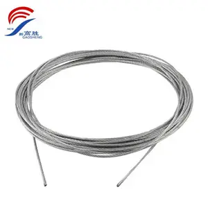 Cable de acero galvanizado 7x7, para bicicletas, proveedor de bicicletas