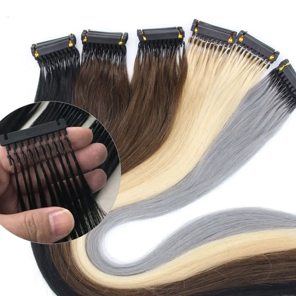 Wholesale 6D Pre-bonded Remy Real Human Hair Extensions 20gram 40Strands 20"