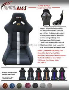 Frp & Cfrp Sport Racing Seats Auto Autostoelen