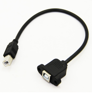 Chất lượng cao <span class=keywords><strong>usb</strong></span> cáp <span class=keywords><strong>USB</strong></span> cáp <span class=keywords><strong>USB</strong></span> Loại B Nam để Loại B Nữ Mở Rộng Cáp Máy In Với Bảng Điều Khiển Gắn Kết vít - Product Image 1
