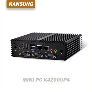 Barato Dual LAN 4 COM 2 HD Video puertos USB 12 V perro <span class=keywords><strong>reloj</strong></span> Core i5-4200U Dual Core Ubuntu sin ventilador X86 Mini PC - Product Image 5