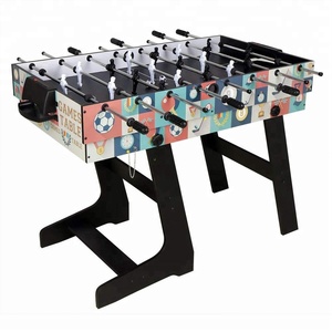 <span class=keywords><strong>Table</strong></span> de jeu multi-sports pliable de 4 pieds pour la maison Combo 4 en 1-Billard Air Hockey <span class=keywords><strong>Mini</strong></span> <span class=keywords><strong>Ping</strong></span> <span class=keywords><strong>Pong</strong></span> Baby-foot avec coussin en caoutchouc Rail - Product Image 2