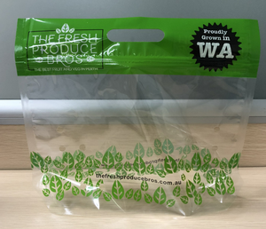 Прозрачный пакет для упаковки свежих фруктов с молнией и дыхательным отверстием/пластиковый пакет для фруктов клубники, винограда, помидор-вишни - Product Image 6