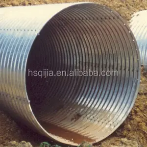 large diameter corrugated drainage pipe galvanized steel pipe size steel pipe sizes