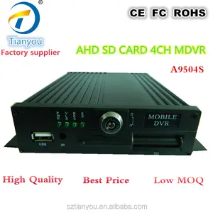 4Ch 720 P Ahd SD Mdvr/1080 P Cámara Coche Manual Hd Dvr