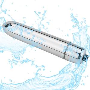 Mini Vibratore Proiettile Argento per Donne, Giocattolo Erotico per Punto G, Massaggiatore Tascabile per Sesso Lesbico e Vaginale - Product Image 5