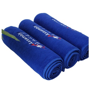 Khă<span class=keywords><strong>n</strong></span> Tập Thể Dục 100% Cotton Với Logo Thêu Tùy Chỉnh - Product Image 2