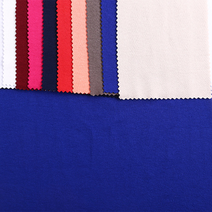 Professionnel bleu à tricoter usine oe fil <span class=keywords><strong>viscose</strong></span> tissu avec <span class=keywords><strong>lycra</strong></span>