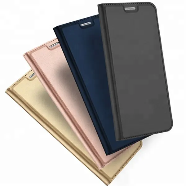 Lederen Flip Case Back Cover Voor Samsung Galaxy C5 C7 C9 Pro J2 J3 J5 J7 A3 A5 A5 A7 S7 S8 Plus A8 2018 S9 Plus