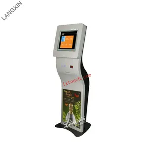 touch screen kiosk with printer