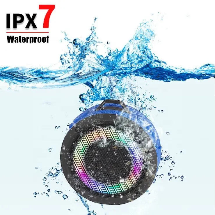2019 הגאדג 'טים האחרונים LED IPX7 עמיד למים bluetooths רמקול לאופניים