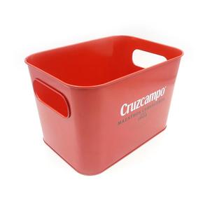 <span class=keywords><strong>Cruzcampo</strong></span> promocional de metal cerveza cubo de hielo cubo de metal personalizado cubo de hielo - Product Image 3