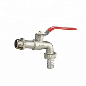 En gros IFAN 1/2 pouce Salle De Bains Jardin Bib Cock Robinet Avec Tuyau Union Cuivre Bibcock En Laiton Robinet D'eau Tuyau Racc - Product Image 1
