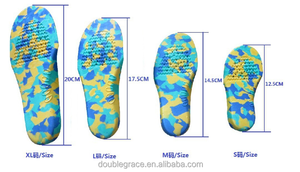 BDE Kids EVA plantari ortopedici per <span class=keywords><strong>scarpe</strong></span> per <span class=keywords><strong>bambini</strong></span> piatte supporto per arco del piede ortotico tamponi correzione salute piedi cura - Product Image 6
