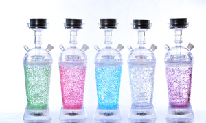 T001 Cachimba LED Acrílica de Colores Surtidos al por Mayor, Tamaño Pequeño - Product Image 3