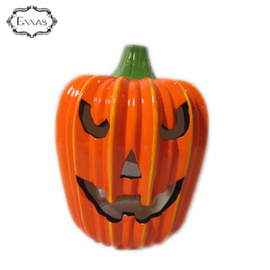 Alta calidad Halloween productos al por mayor grande de cerámica <span class=keywords><strong>calabazas</strong></span> - Product Image 2