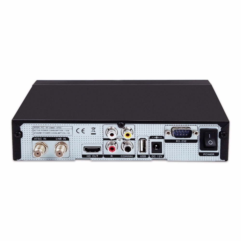 Freesat V7 Combo DVB-S2 + ATSC DVB TV receptor de satélite apoyo cccam Biss Powervu
