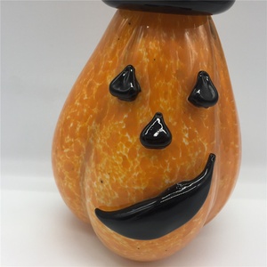 Vendita calda a basso prezzo di vetro zucca nuovo <span class=keywords><strong>Design</strong></span> accessorio per la decorazione della casa - Product Image 5