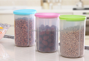Conception de séparateur Cuisine Boîte de Rangement Des Aliments Scellé Bac À Légumes Réfrigérateur Boîte de Rangement Des Aliments En Plastique Boîte de Conservation <span class=keywords><strong>Conteneur</strong></span> - Product Image 5