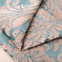% 100% polyester şönil jakarlı kanepe kumaş mobilya döşemelik kumaş