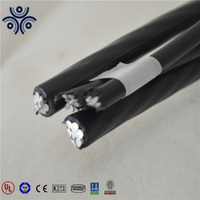 Cable aéreo AAC/XLPE AAAC/XLPE, Cable aéreo de 16MM, 50MM, 54,6 MM, 100MM, para el mercado YEMEN, Cable ABC de aluminio, Xlpe RNEDA