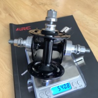 Hot Sale GT - 001F / R Hub Roda Sepeda CNC Aluminium Alloy 24 Lubang, Hub Sepeda Fixed Gear