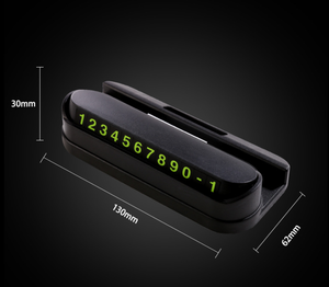 Multi funzione luminosa nascosta presa del supporto di carta del telefono temporanea di parcheggio auto numero di telefono di parcheggio con fragranza - Product Image 2