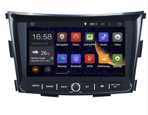 8 "Android 10.0 8core gps lettore DVD Dell'automobile Per SsangYong <span class=keywords><strong>Tivoli</strong></span> 2015 ~ 2017 4 + 64GB
