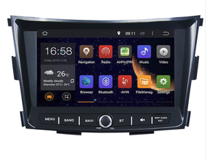 8 "Android 10.0 8 núcleo Do gps Do Carro DVD player Para SsangYong 4 + 64 Tivoli 2015 ~ 2017 GB