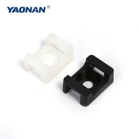 Haute Auto-Adhésif en nylon de type selle câble clip attaches de câble