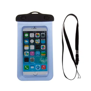 Pochette étanche IPX8 pour téléphone portable, housse de plongée en pvc, vente en gros,