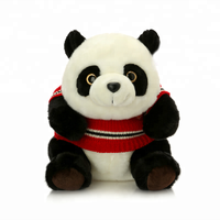 Haut-parleur jouet panda en peluche