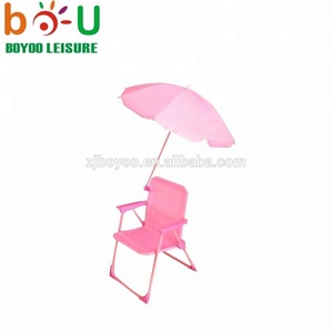 Silla de playa con sombrilla para niños, plegable, barata, para exteriores - Product Image 2