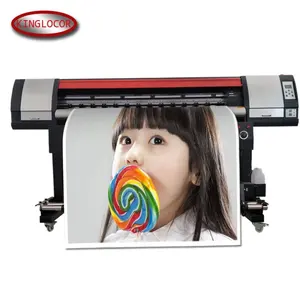 1800Mm One DX5 Industrial Inkjet Printer Multi-farbe Digital Plotter