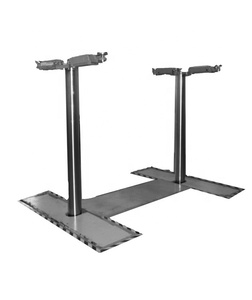 Пола прозрачный гидравлический 2х стоечный подземный подъем автомобиля - Product Image 1