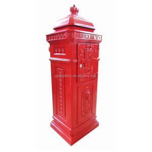 100% मूल सामग्री आवासीय क्लासिक अंग्रेजी Postbox पत्र बॉक्स