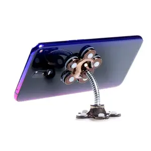 Universal Sucker Stand 360 Degree Rotating Multi-Angle Mobile Phone Holder for All Smartphone