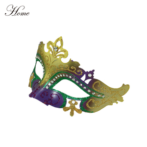 Venetian Fancy colorido carnaval máscara con lentejuelas para la bola del partido - Product Image 3