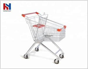 <span class=keywords><strong>Carrefour</strong></span> de carrito de compras de cuatro ruedas de carro de compras carro - Product Image 3