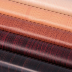 <span class=keywords><strong>Film</strong></span> adhésif décoratif en PVC à texture bois pour armoire de cuisine - Product Image 2