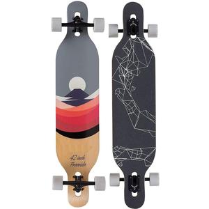 Venta al por mayor de <span class=keywords><strong>arce</strong></span> <span class=keywords><strong>canadiense</strong></span> de skateboard en blanco longboard - Product Image 5