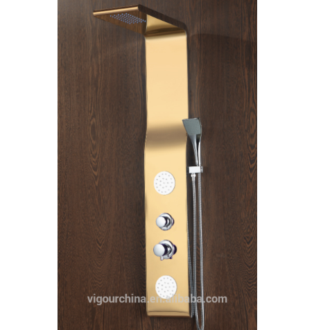 Лидер продаж, водонепроницаемая Серебристая белая душевая Колонка SS 304