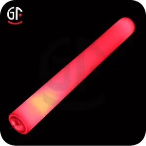 Sıcak yeni ürünler konser LED renkli köpük Cyalume ışık çubukları