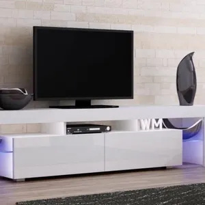 Armoire tv coin haut de gamme, meuble de rangement extérieur pour téléviseur, suspension