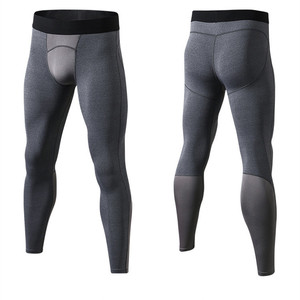 <span class=keywords><strong>Legging</strong></span> <span class=keywords><strong>de</strong></span> <span class=keywords><strong>sport</strong></span> moulant élastique à séchage rapide pour homme - Product Image 3