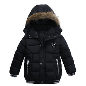 A buon mercato inverno manica lunga tinta unita autunno/inverno caldo cappotto per bambini cotone girocollo spessa giacche invernali per il supporto dei ragazzi - Product Image 4