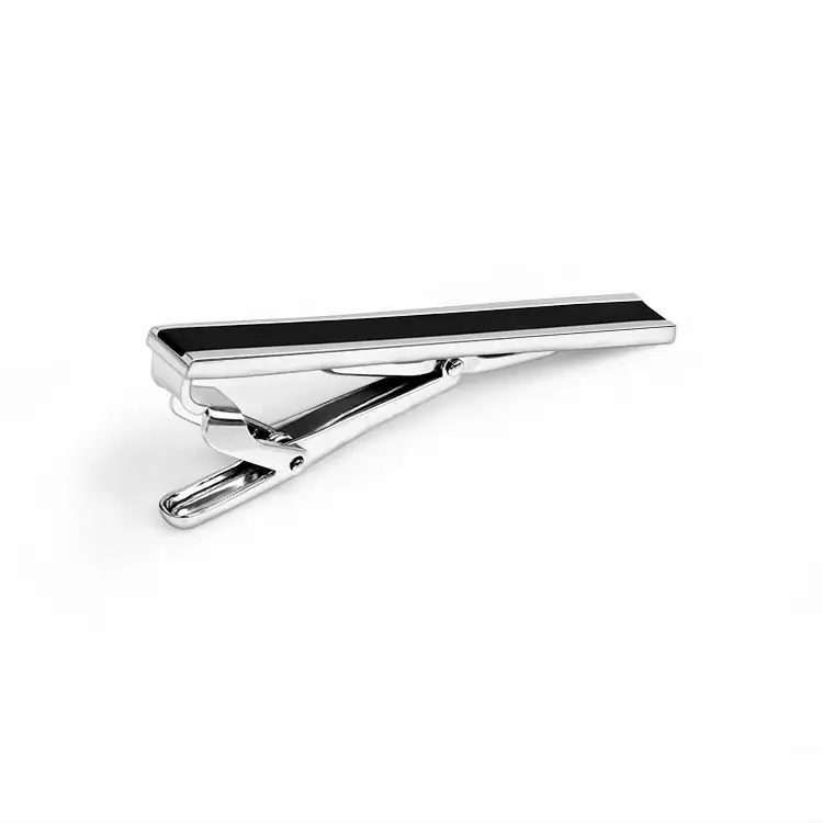 Custom Wholesale China Manufacturers Make Your Own Different Types Custom Simple Design Metal Blank Tie Clip